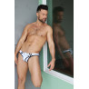 Breedwell Slip de bain Expose Swim Blanc neon